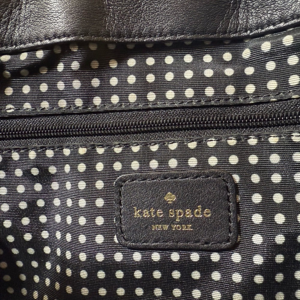 Kate Spade Astor Court Elena Black Quilted Shoulder Bag - Picture 10 of 11